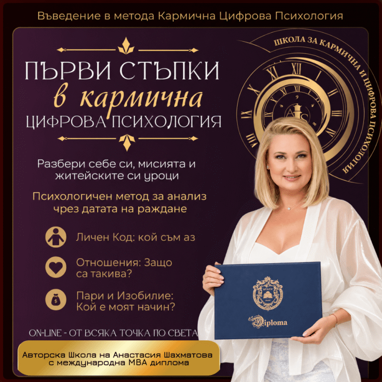 Първи стъпки в Кармична Цифрова Психология – Поток 3
